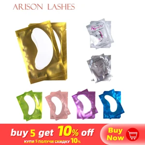 Патчи для наращивания ресниц, бумажные пластыри без ворса под глаза для накладных ресниц, 50100 шт. в комплекте