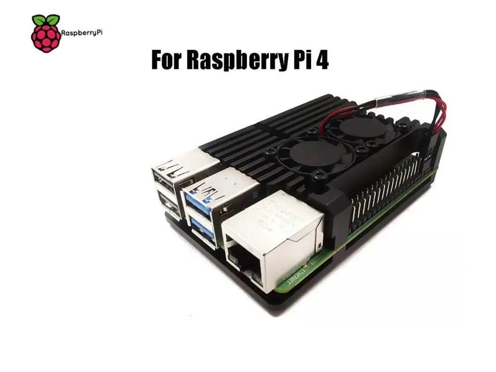 Высококачественный охлаждающий чехол из алюминиевого сплава для модели Raspberry Pi 4B