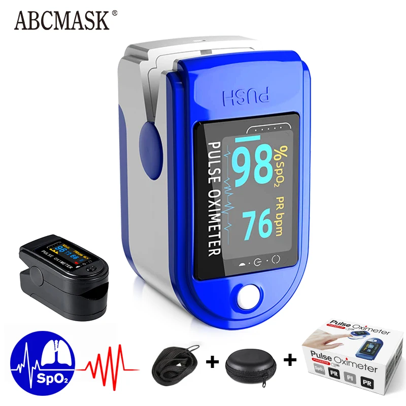 Пульсоксиметр Пальчиковый для измерения пульса и уровня кислорода в крови |