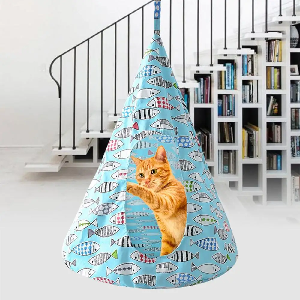 Креативный гамак для кошек дышащая подвесная корзина кровать кошачий
