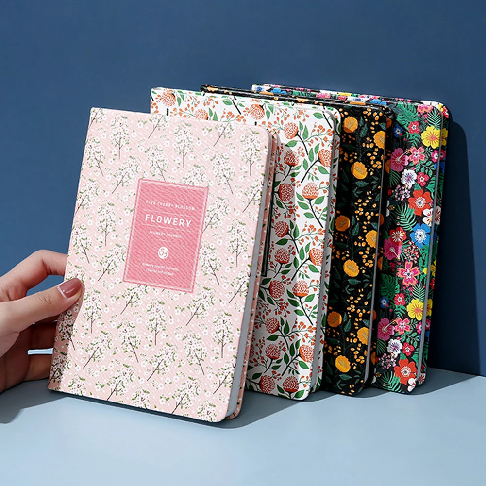 А5/А6 корейский милый винтажный цветочный график годовой дневник еженедельный
