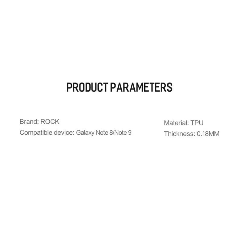 Защитная пленка для экрана для samsung Note 9 10 Plus ROCK 0,18 мм с полным покрытием 3D изогнутая мягкая Гидрогелевая пленка для экрана для samsung Note 9 10