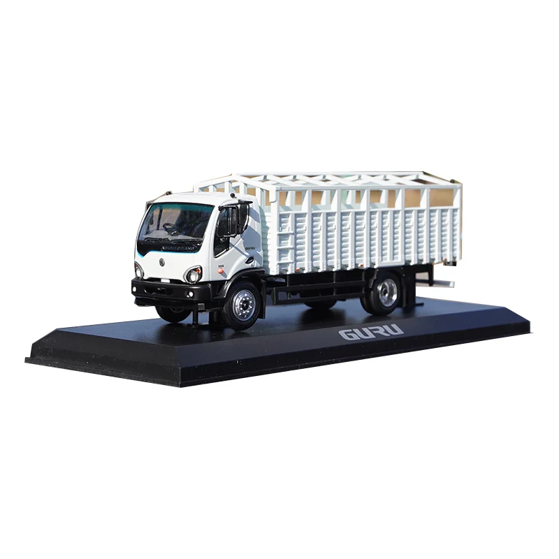 

1:43 India Ashoklyland GURU ASHOK LEYLAND Railing Truck Alloy Car Model Collection Decoration Holiday Gift