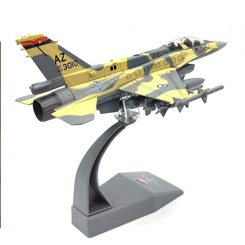 1/72 масштаб военная модель игрушки F-16 блок52 Боевой сокол истребитель литой металлический самолет модель игрушка для коллекции, подарок, малыш