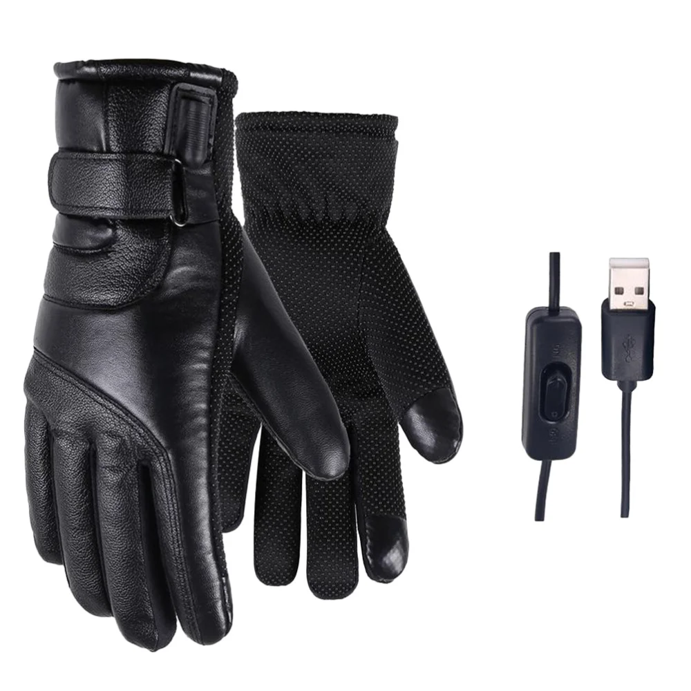 

1 Pair Winter Motorcycle Riding Electric Heating Warm USB High Heat Constant Temperature Thermal Heating fo