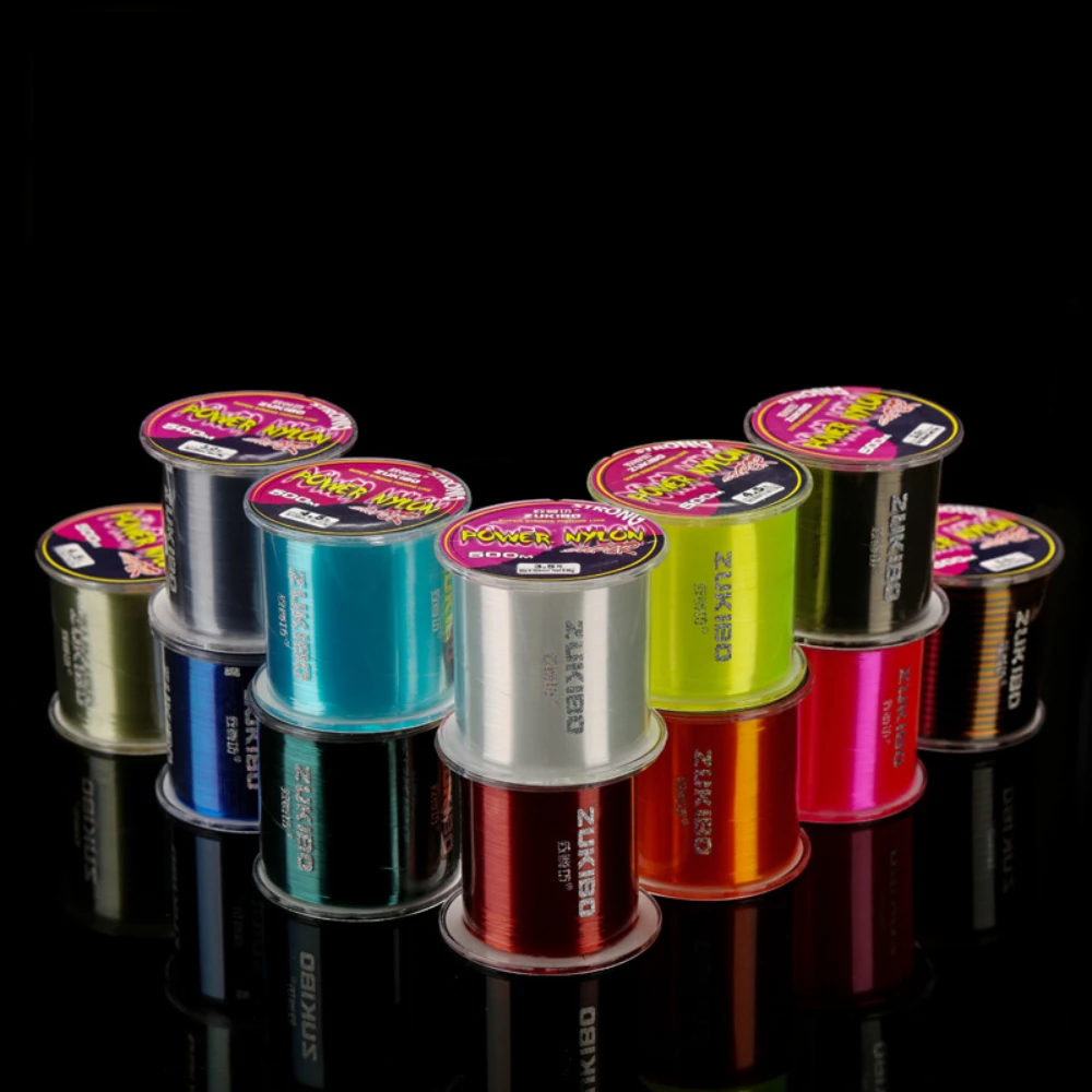 500 м нейлоновая леска японская супер сильная мононити рок морская нить