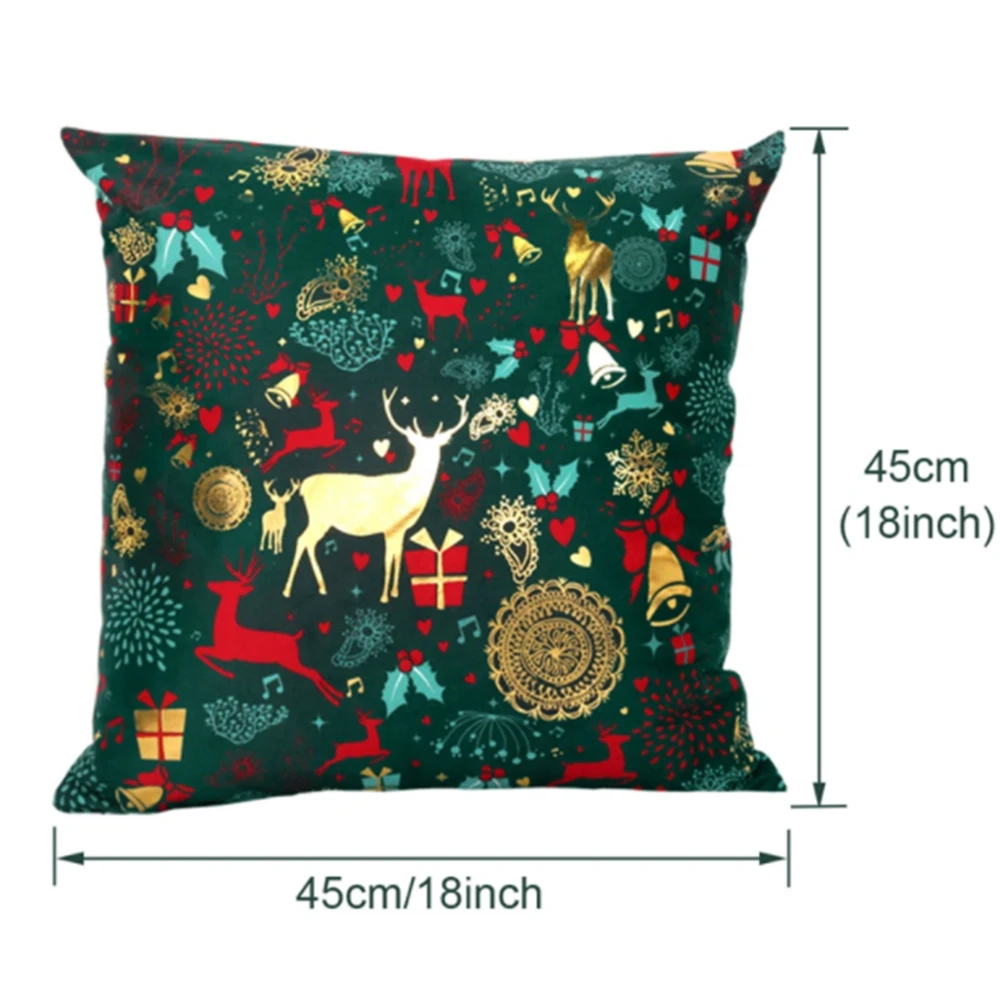 

Merry Christmas Pillow Case Xmas Christmas Decoration For Home Ornament Soft