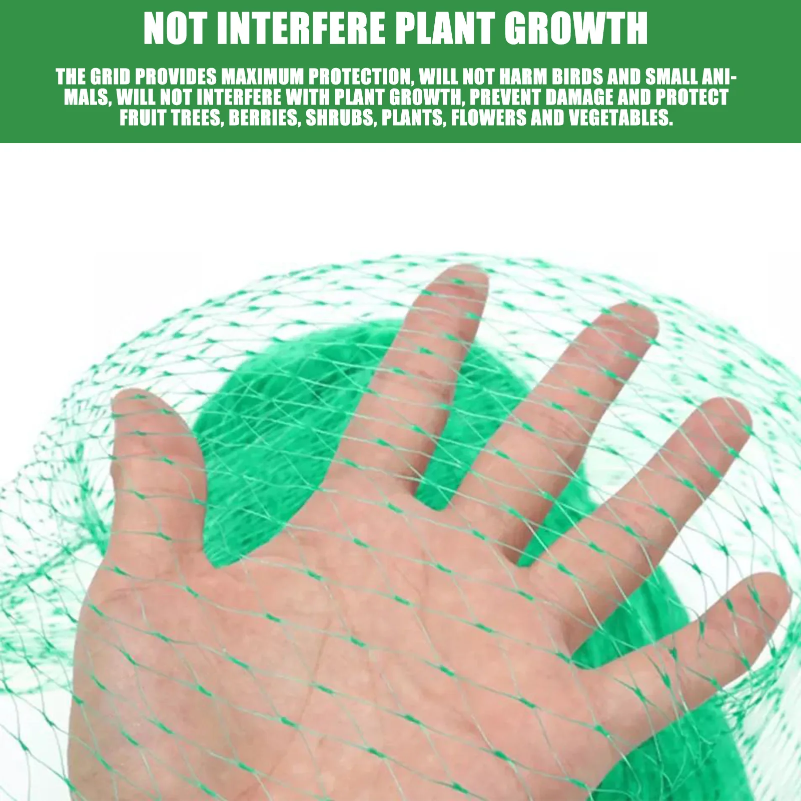 

2*10/4*8M Garden Plant Netting Protect Against Rodents Birds Anti Bird Protect Tree Net Fruit Crop Plant Garden Netting