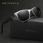 VEITHDIA авиационные алюминиевые мужские солнцезащитные очки, зеркальные солнцезащитные очки для вождения, уличные очки, очки, аксессуары для женщинмужчин