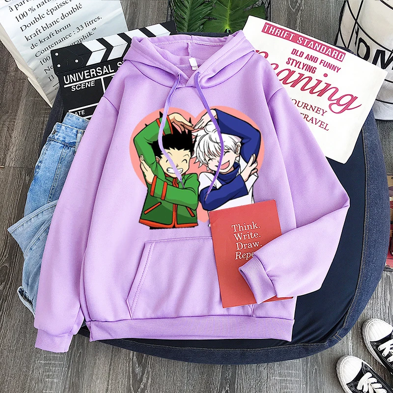 

Anime Full-time HUNTER Cosplay Hoodie Pullover Adult GON FREECSS Top Sweatshirts Casual Harajuku COS Apparel Christmas Halloween