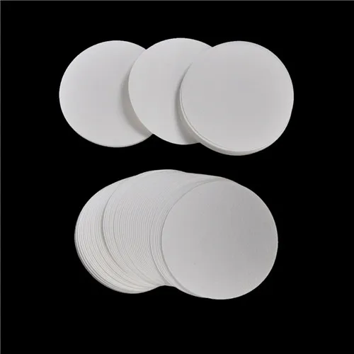 

100PCS/bag 7cm Circular Qualitative Filter Paper Laboratory Filter Paper Medium Speed Funnel Filter Paper