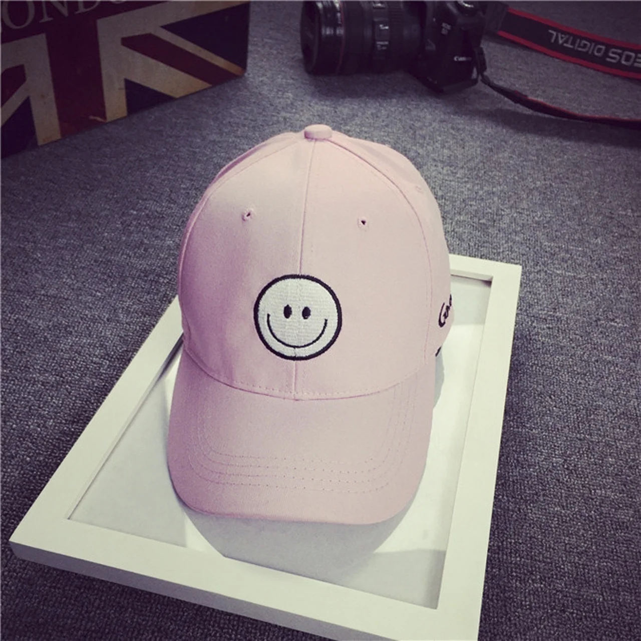 

1PC Fashion Embroidery Cotton Baseball Cap Boy's Snapback Hip Hop Flat Hat