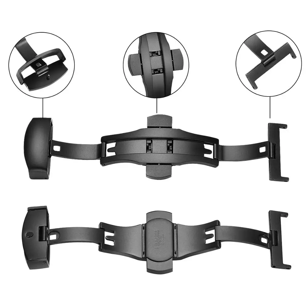 Застежка-бабочка для браслета часов 18 мм | Наручные часы