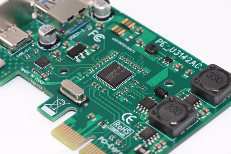 USB 3,1 Тип C PCIe Плата расширения PCI-e к type C и тип A 3,0 usb-адаптер 3,1 Gen 3 PCI Express контроллер концентратор для рабочего стола