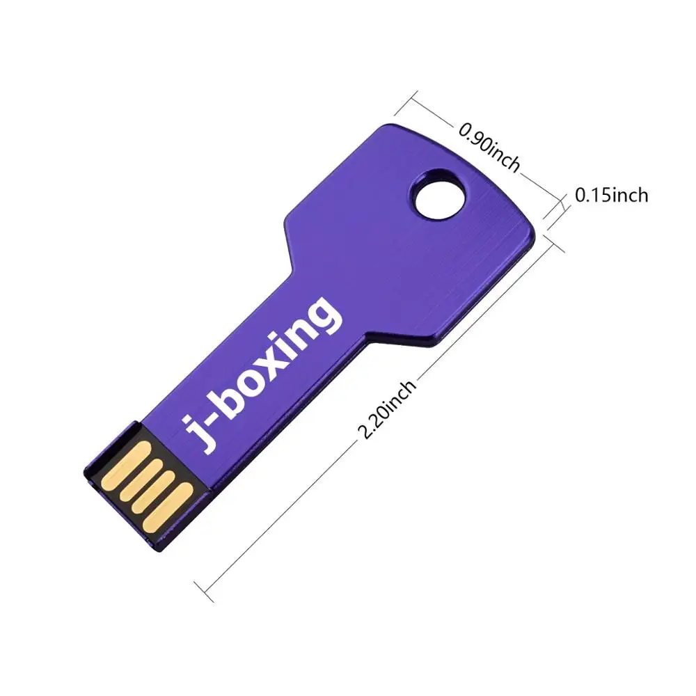 Флэш накопитель J boxing фиолетовый 16 ГБ USB флэш форма большого пальца 2 0 флешка карта