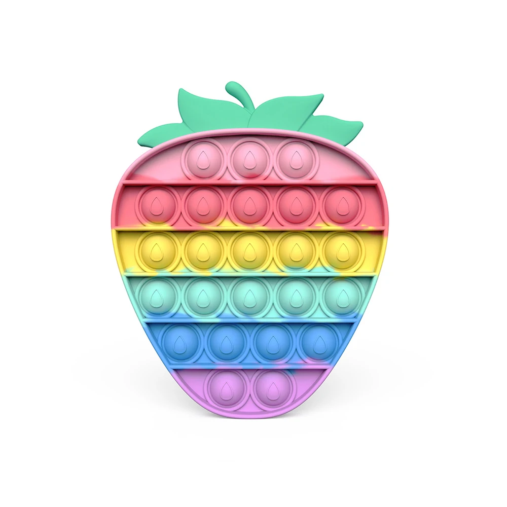 Игрушки антистресс пуш Ай милый Дельфин мороженое клубника облако радужные