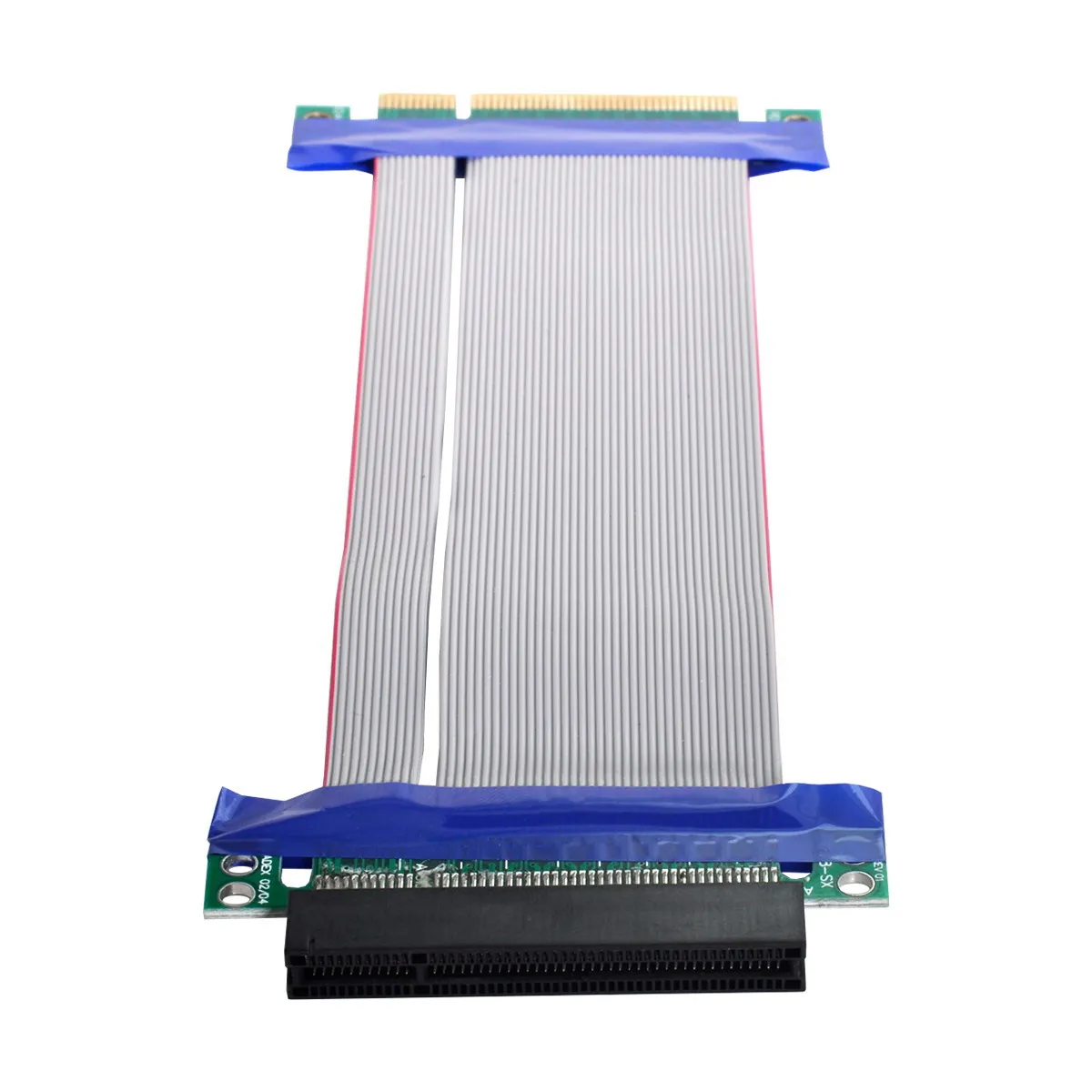 Zihan PCI-E Express 8X на 8x штекер-гнездо удлинитель для карты гибкий кабель 20 см |