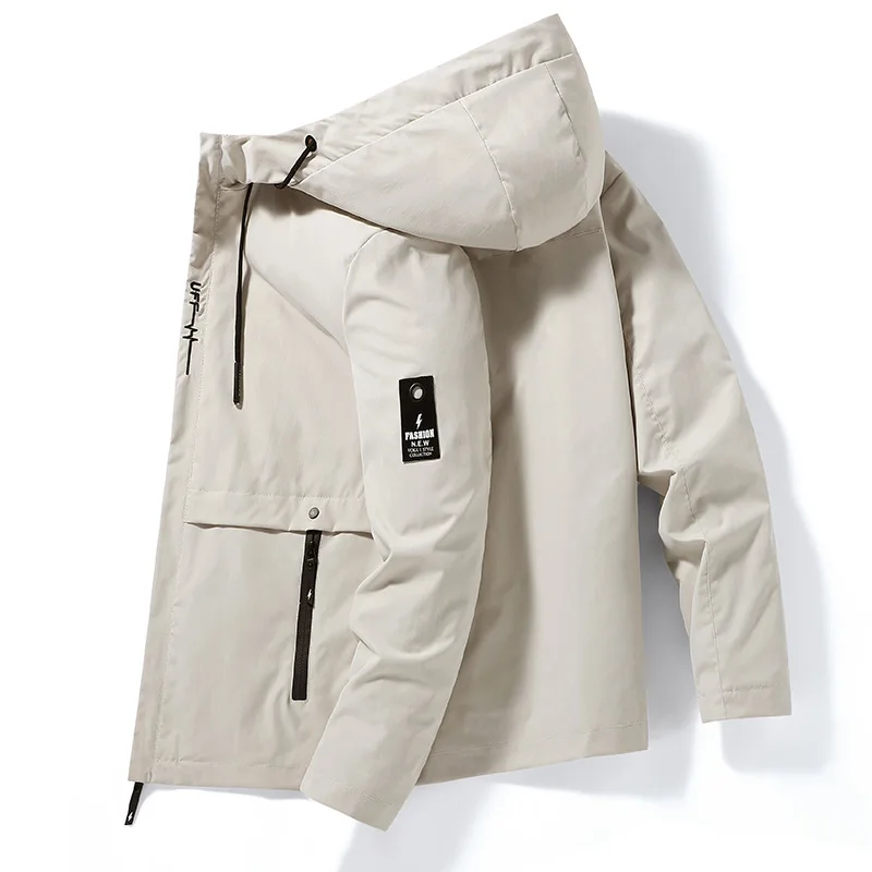 

Men Streetwear Bomber Jackets 2021 Autumn Winter Casual Loose Mens Korean Fashion Hooded Windbreaker Hip Hop Jackets Coats