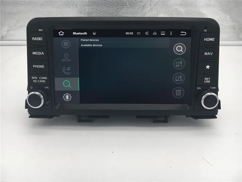 Автомобильный DVD плеер 8 дюймов Android 9 0 GPS для KIA PICANTO MORNING 2017 4 Гб ОЗУ 64 ПЗУ Wi Fi BT
