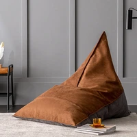 lazy sofa nordic fabric single sofa for bedroom living room leisure lounge chair creative living room bean bag sofas