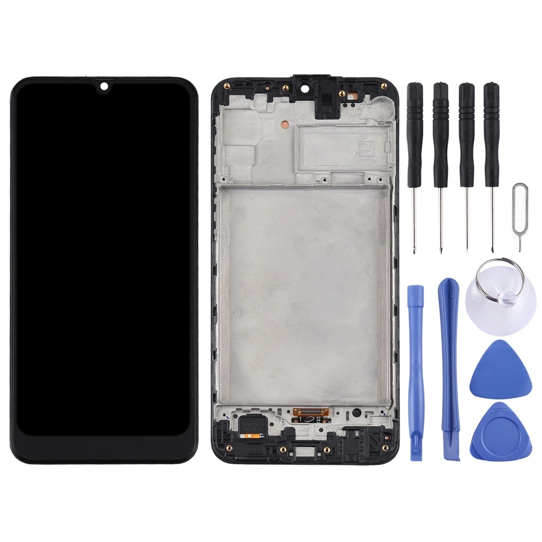 Дисплей для Samsung Galaxy M31 6 4 дюйма ЖК экран дигитайзер полная сборка рамка M31SM M315F/DS SM