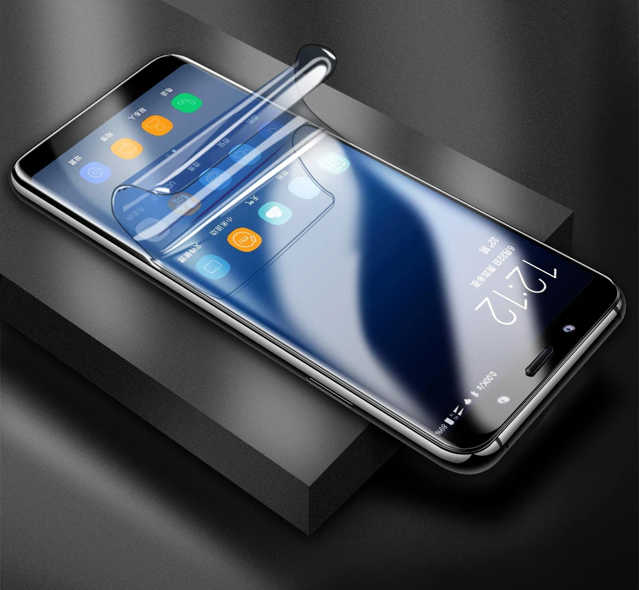 2 шт Гидрогелевая Защитная пленка для samsung Galaxy S10 S9 S8 Plus Защитная пленка для samsung Note 9 8 S7 S6 Edge не стекло
