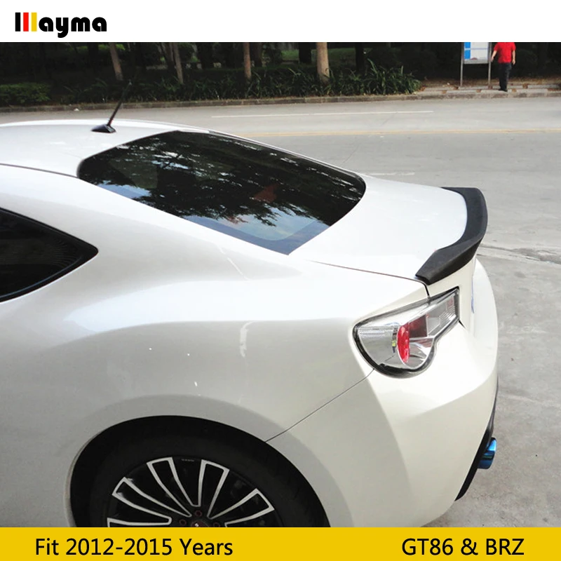 Для toyota 86 задний спойлер для багажника из углеродного волокна Subaru BRZ AD style Scion GT86 2012