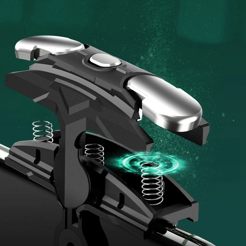 Мобильный кнопочный игровой мобильный контроллер Быстрый металлический для PUBG |