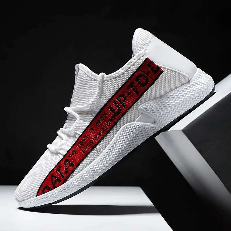 Bomlight 2020 Casual Shoes Men Breathable Autumn Summer Mesh Brand Sneakers Driving Walking Outdoor Trainers Letter Loafer |