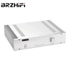 Корпус усилителя мощности BRZHIFI BZ3608A с двойным радиатором, алюминиевый корпус, Металлическая машинка, корпус для электронных инструментов сделай сам