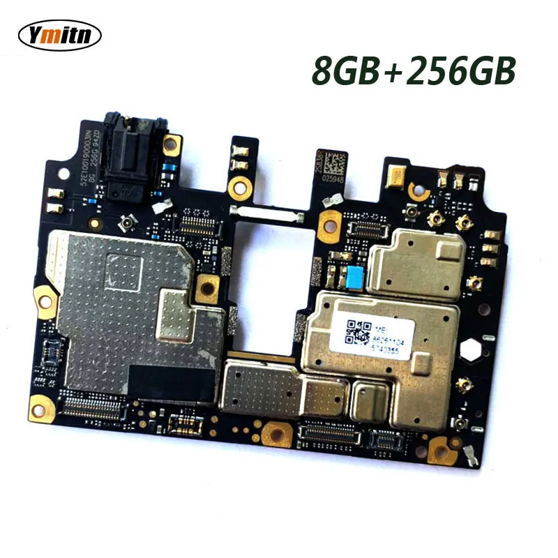 

Ymitn разблокированная электронная панель F1 материнская плата Global ROM с чипами схемы для Xiaomi Pocophone Poco F1 8 Гб 256 ГБ