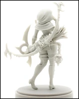 special die casting resin model kd 29 death prince resin white model free shipping