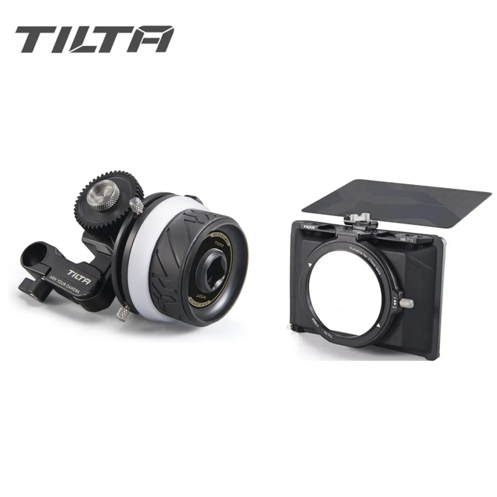 MB T15 TILTA 4*5 65 Mini Matte box FF T06 MINI Follow Focus Для беззеркальных камер SONY A7 A9 GH5S 5D4|Аксессуары