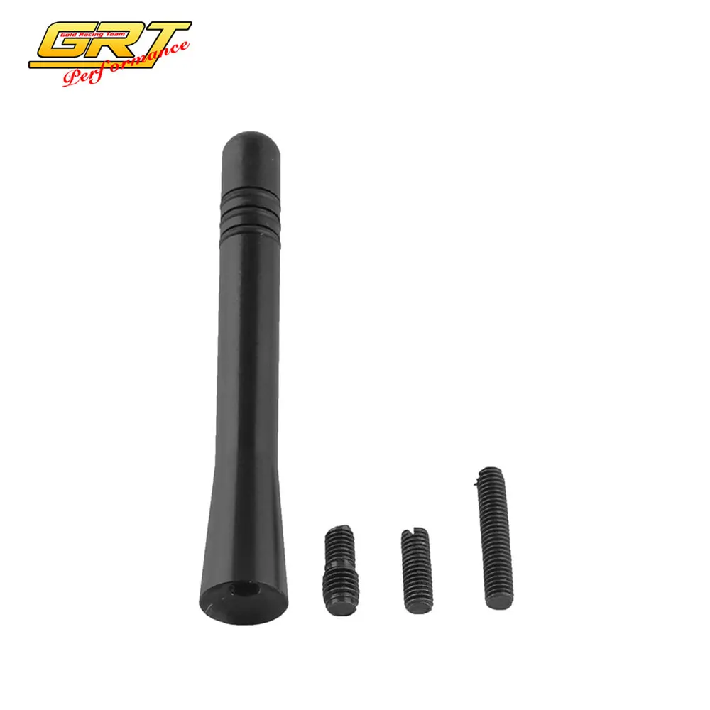 Чёрная 4-дюймовая алюминиевая оптимизированная мачта короткой антенны FM/AM Для