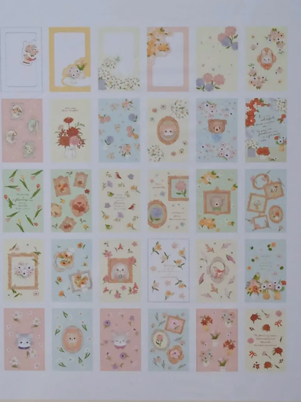 

143mmx93mm happy world paper postcard(1pack=30pieces)