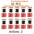 350 оптовая продажаоригинальные Xiaomi Redmi AirDots 2 шумоподавление микрофон управление ИИ AirDots Air2 se STrue беспроводная гарнитура с синими зубьями