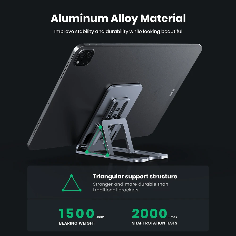 topk d06 l universal desktop mobile phone tablet holder for iphone ipad metal adjustable portable foldable laptop stand holder free global shipping