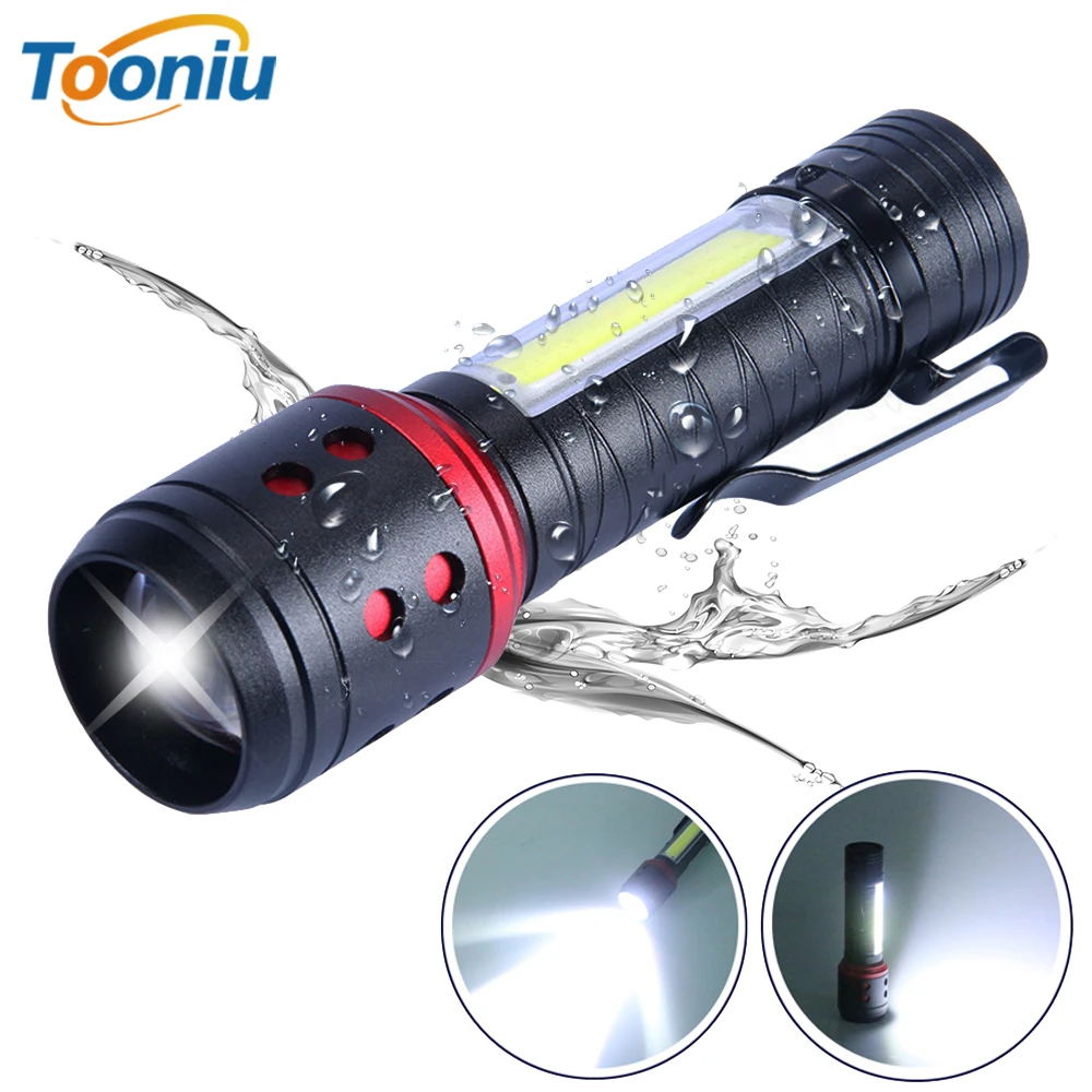 Портативная светодиодный ная мини вспышка с бокосветильник светом 4 режима