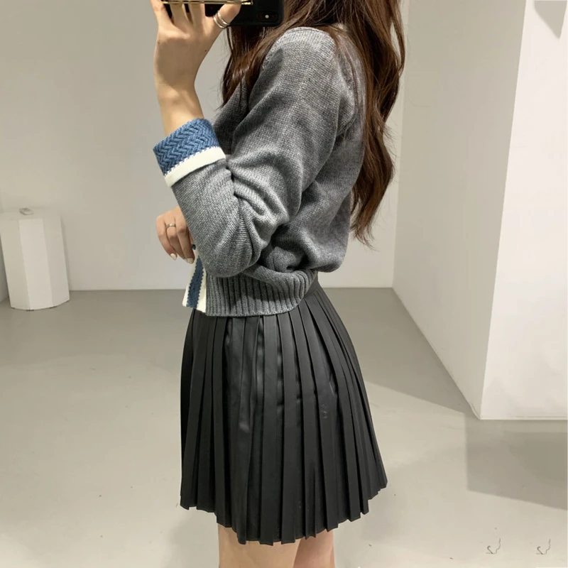 RealShe женский кардиган 2020 v-образный вырез длинный рукав карманы пуговицы свитеры