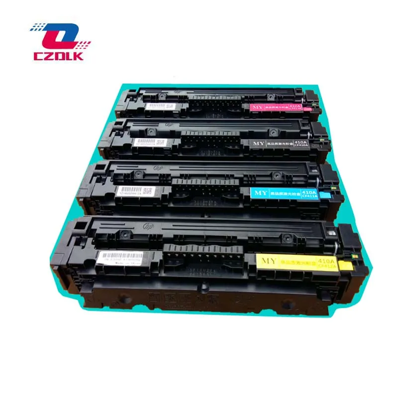 Новый совместимый картридж с тонером CF410A CF411A CF412A CF413A для HP LaserJet pro M452DW M452DN M452NW M477FDW