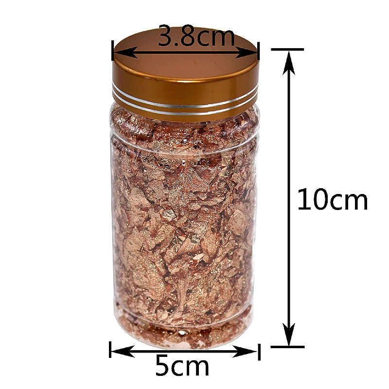 Блестящая эпоксидная смола с блестящими золотыми листьями | Украшения и