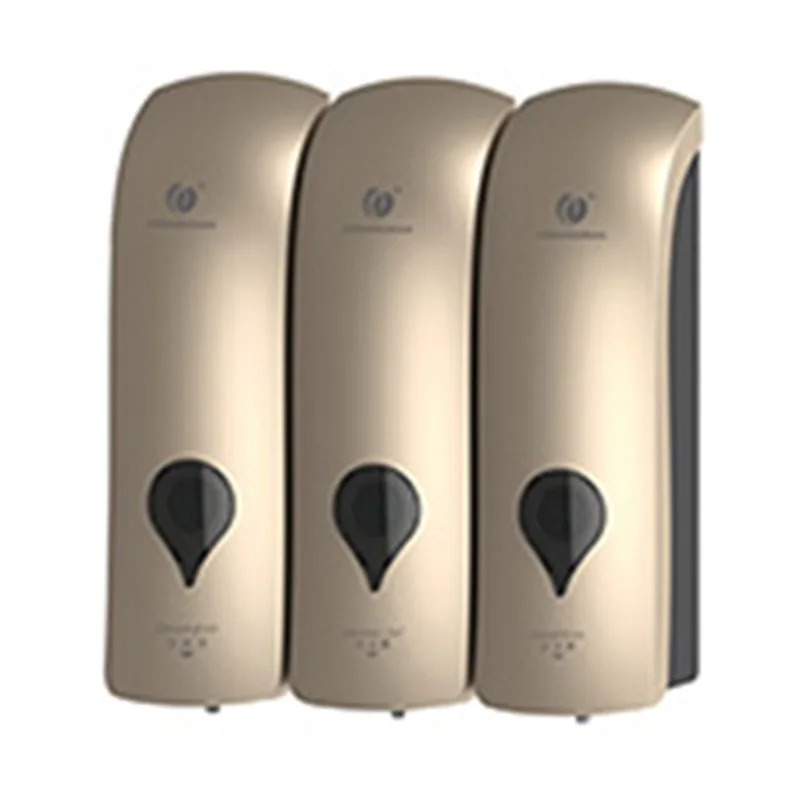 Ванная комната три головы жидкого мыла диспенсер с настенным креплением ванная