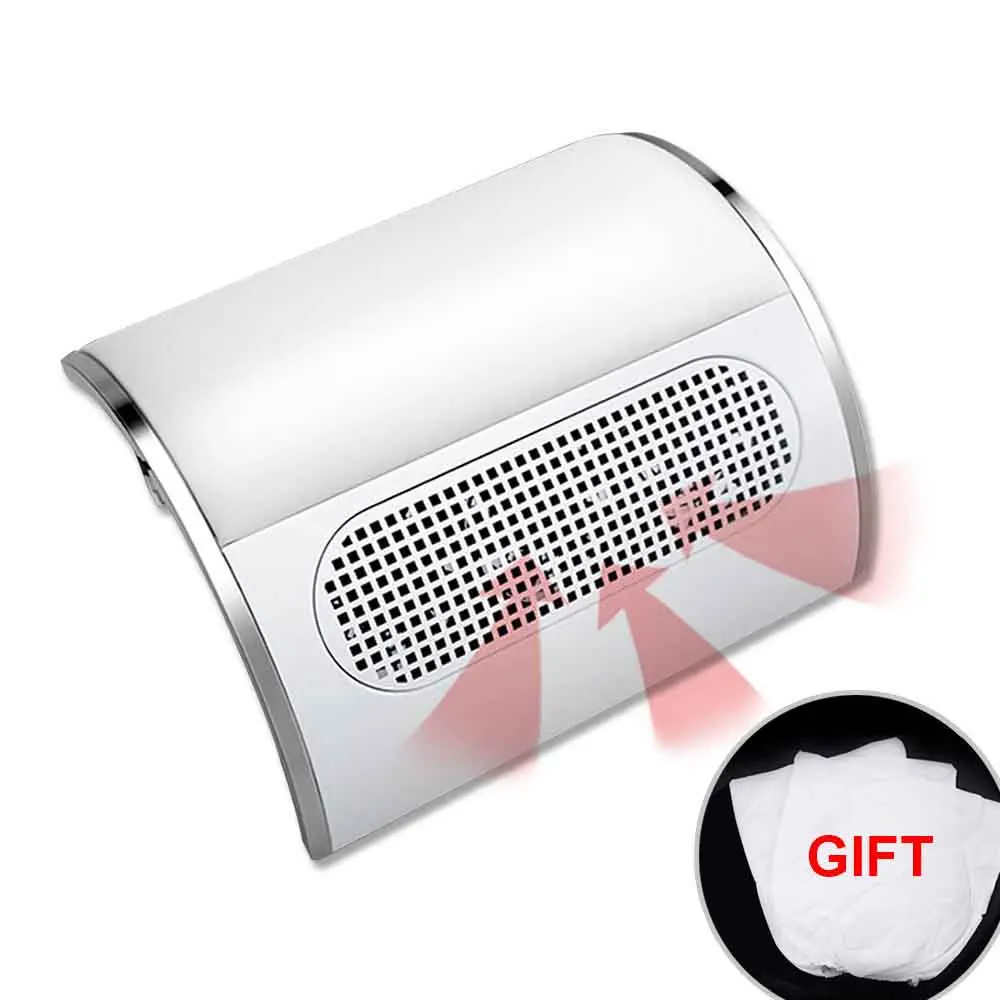 Nail Dust Suction 01 Коллектор для всасывания пыли с ногтей Маникюрные салонные инструменты пылесос с 3 мощными вентиляторами европейская вилка оборудование для дизайна ногтей новое поступление - Цвет: Nail Dust Suction 01