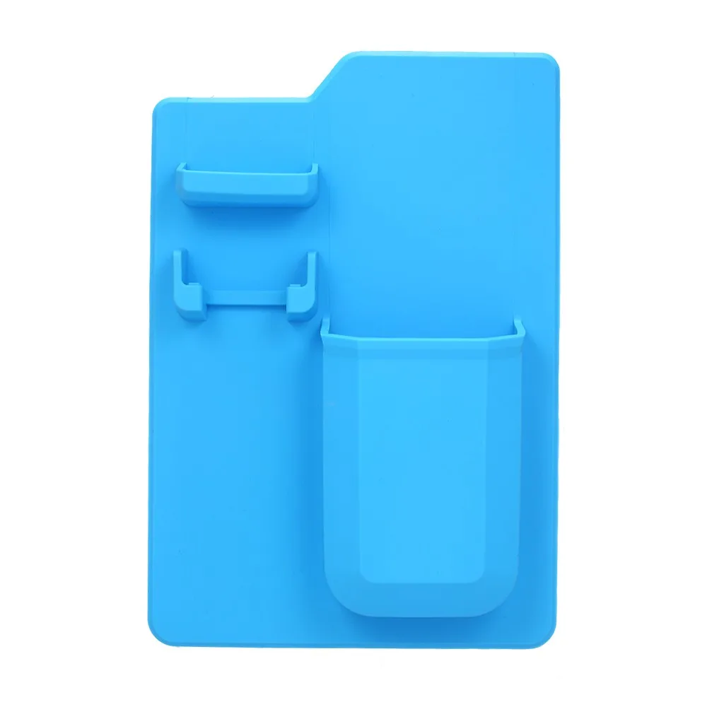 

Настенный Силиконовый водонепроницаемый держатель для зубных щеток, держатель для бритвы, небольшой органайзер для туалетных принадлежно...