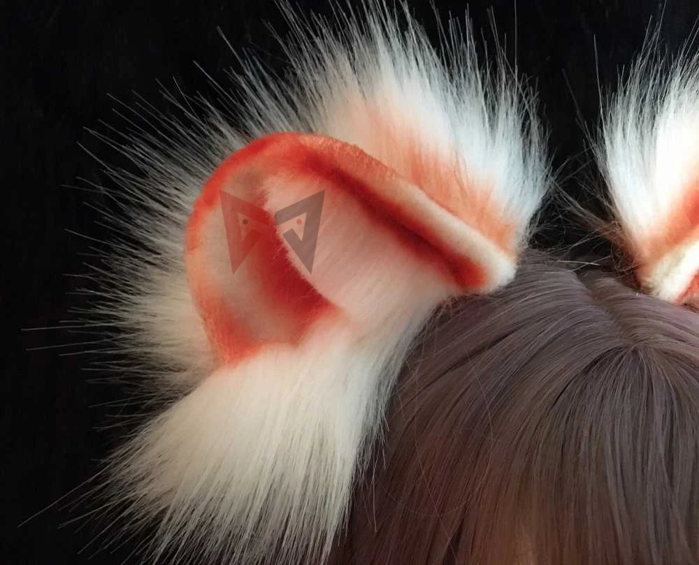 Обруч для волос с леопардовыми ушками косплея в стиле аниме | Тематическая одежда