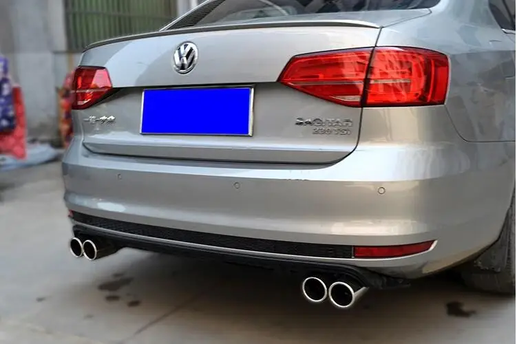 Для Volkswagen jetta (Фольксваген Джетта заднего бампера Диффузор спойлер 2016-2018 для sagitar