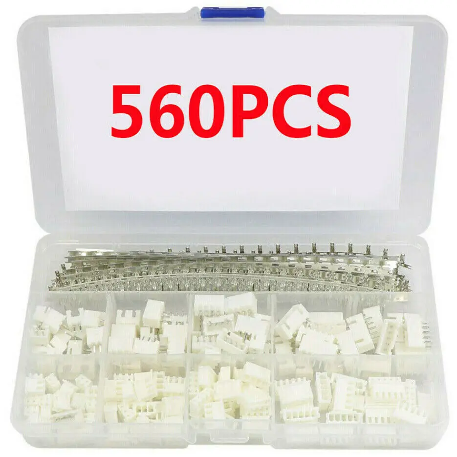 

560 шт., разъемы типа XH, 2, 3, 4, 5 контактов «папа»/«мама»