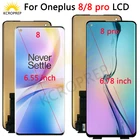 Для OnePlus 8 Pro ЖК-дисплей сенсорный экран дигитайзер для oneplus 8 LCD Новые запасные части для OnePlus 8Pro LCD Oneplus 8 LCD