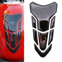 motorcycle sticker 3d gel fuel tank side pad fishbone applique moto protection board kit for ducati streetfighter panigale v4 s