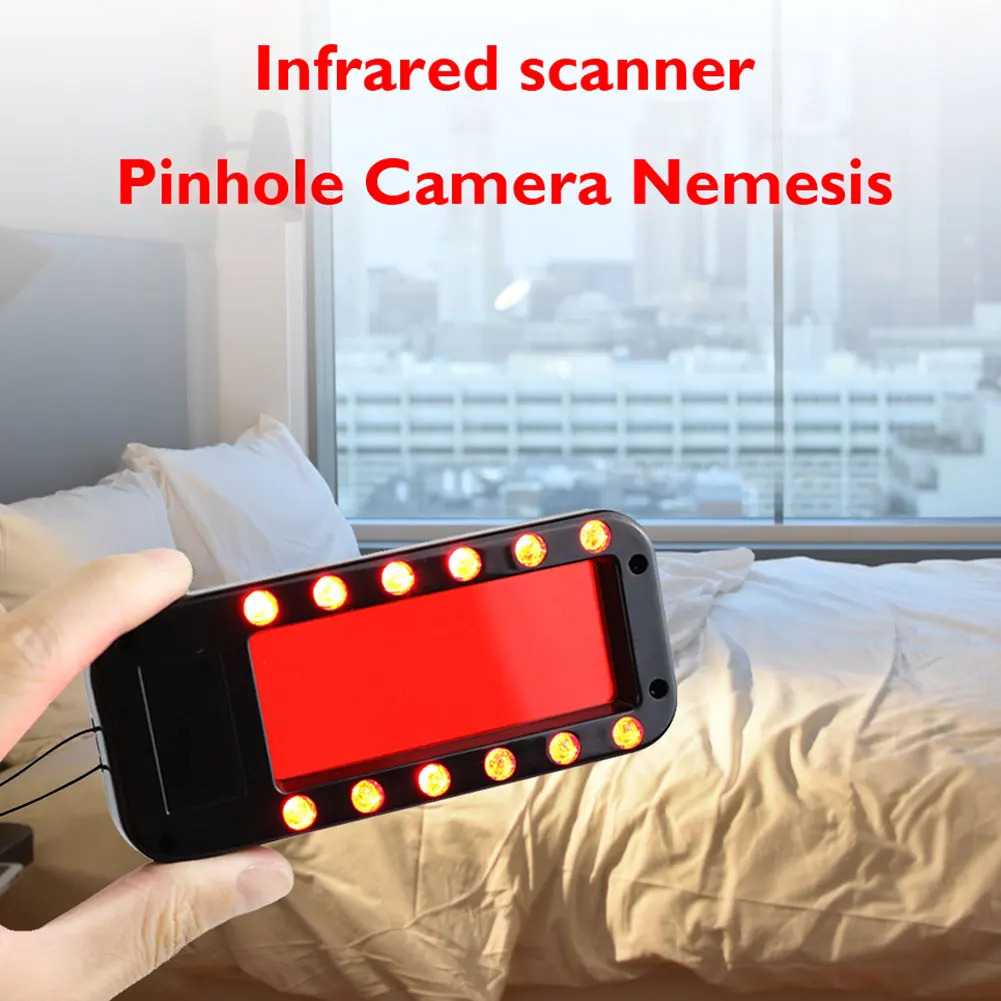 Горячая Скрытая Камера шпион Анти детектор металла мини Wi Fi откровенные Finder с 12